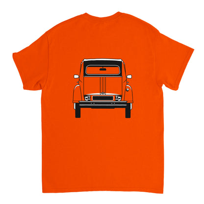Citroen 2CV Front & Back View Super Cool T-Shirt