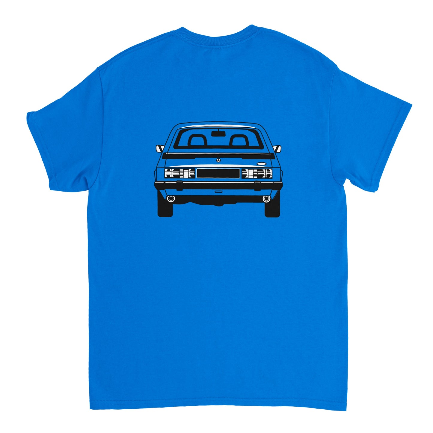 Ford Capri MK3 Front View & Back Super Cool T-Shirt