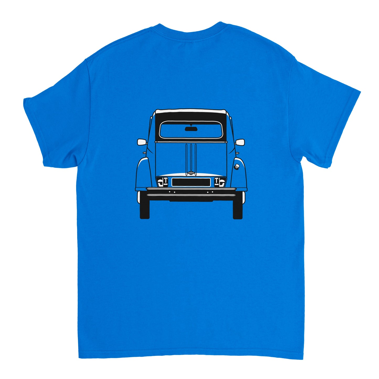 Citroen 2CV Front & Back View Super Cool T-Shirt