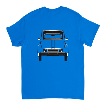 Citroen 2CV Front & Back View Super Cool T-Shirt