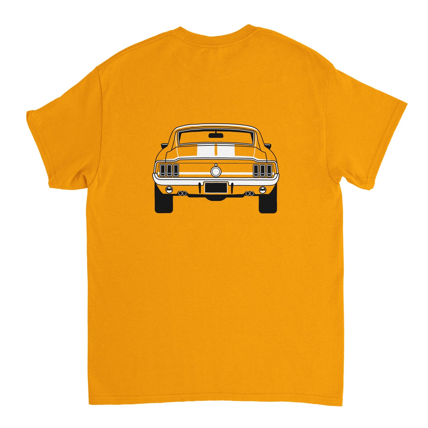 Ford Mustang 302 Front & Back View Super Cool T-Shirt