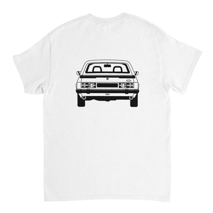 Ford Capri MK3 Front View & Back Super Cool T-Shirt