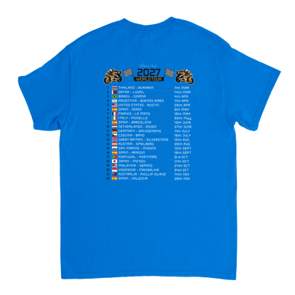 Ai Ogura 2027 MotoGP Race Calendar T-Shirt