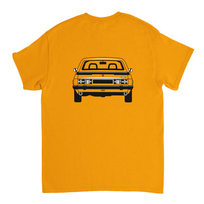 Ford Capri MK3 Front View & Back Super Cool T-Shirt