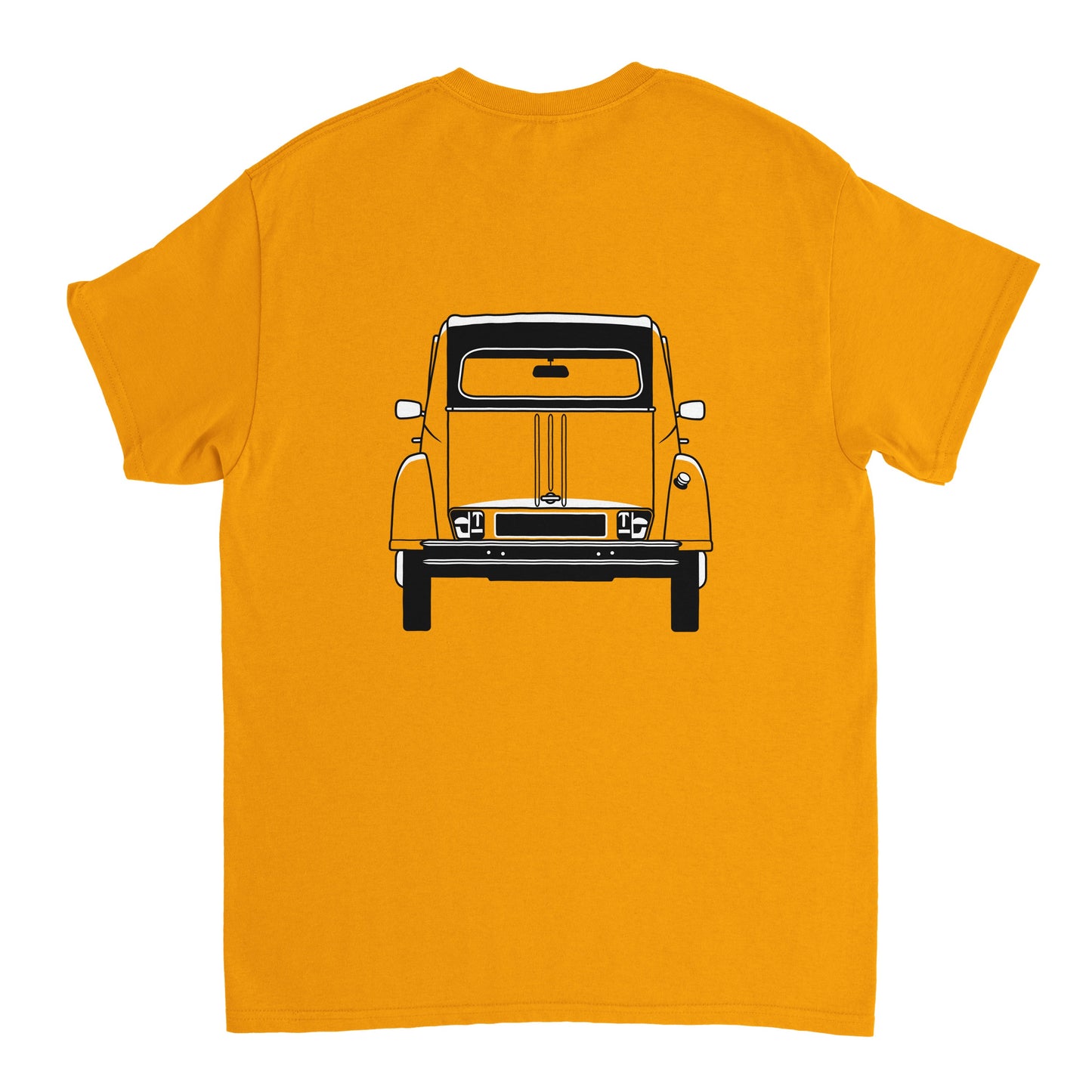 Citroen 2CV Front & Back View Super Cool T-Shirt