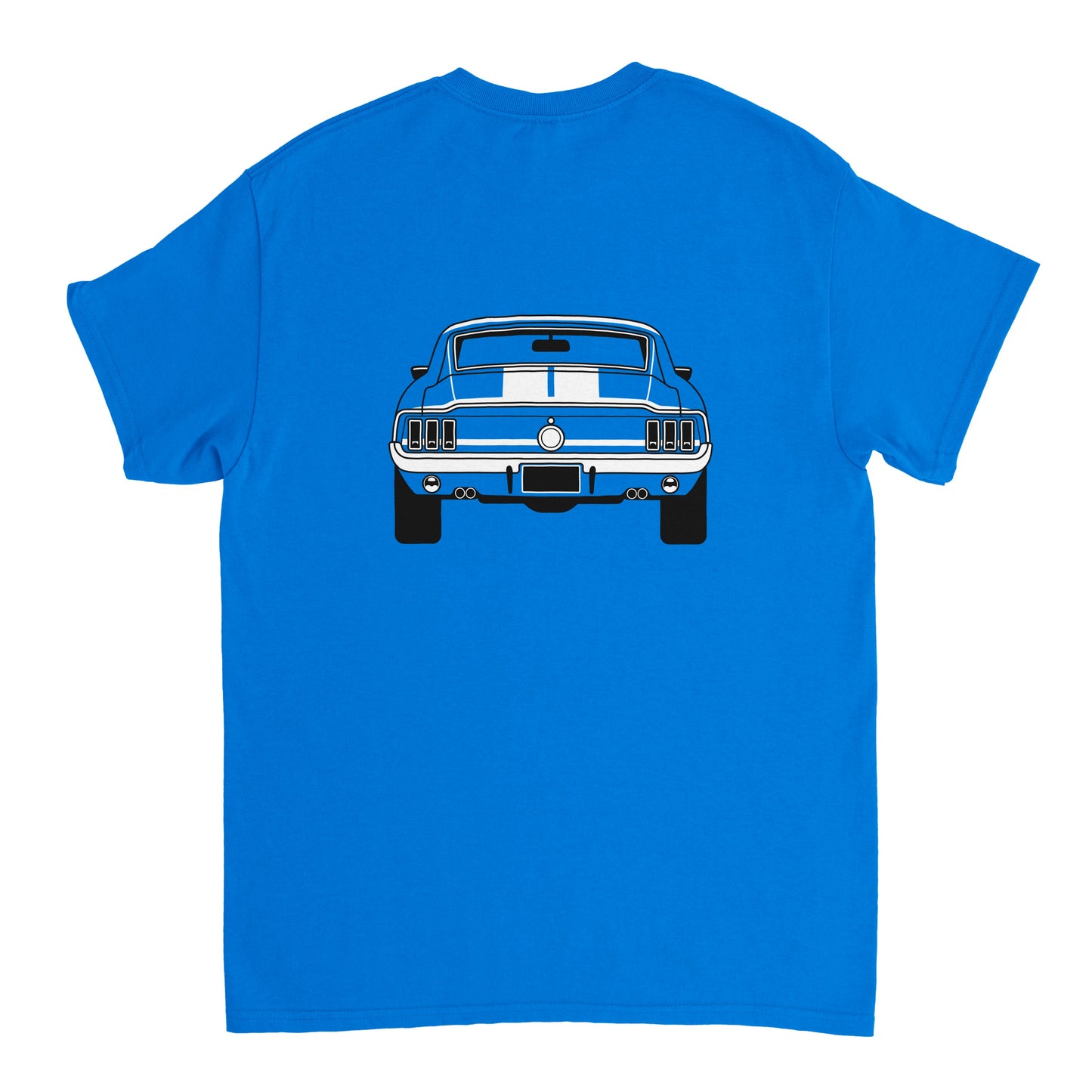 Ford Mustang 302 Front & Back View Super Cool T-Shirt