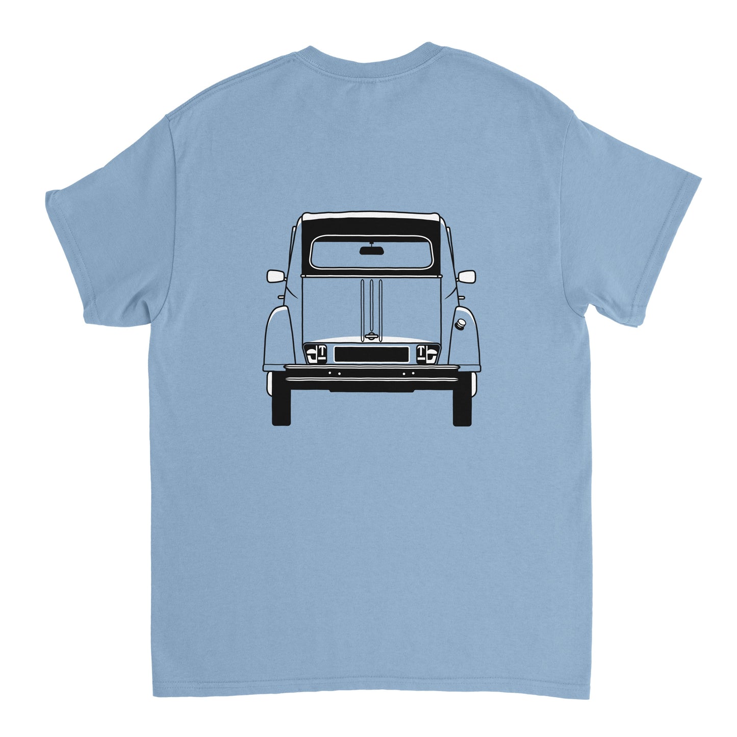 Citroen 2CV Front & Back View Super Cool T-Shirt