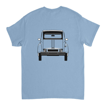 Citroen 2CV Front & Back View Super Cool T-Shirt
