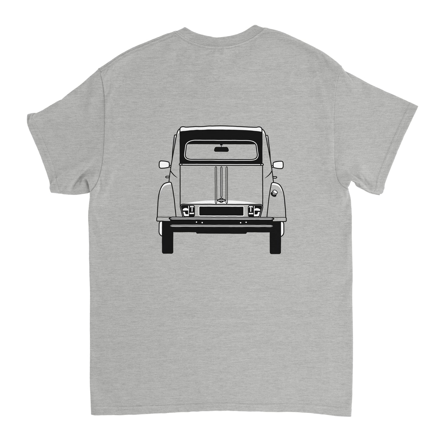 Citroen 2CV Front & Back View Super Cool T-Shirt