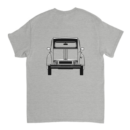 Citroen 2CV Front & Back View Super Cool T-Shirt