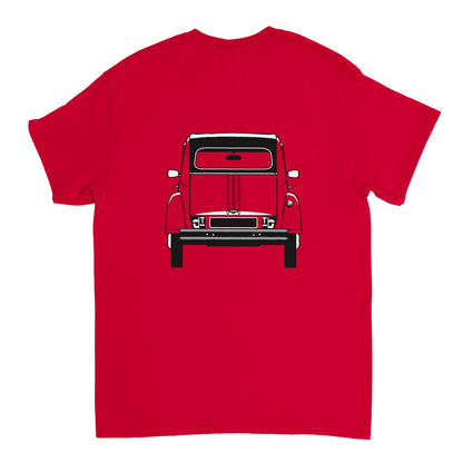 Citroen 2CV Front & Back View Super Cool T-Shirt