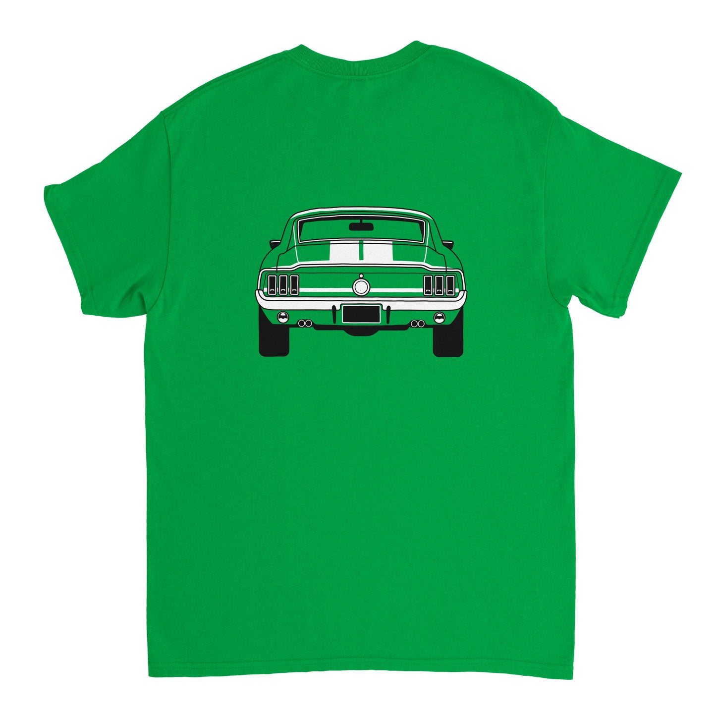 Ford Mustang 302 Front & Back View Super Cool T-Shirt