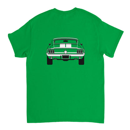 Ford Mustang 302 Front & Back View Super Cool T-Shirt