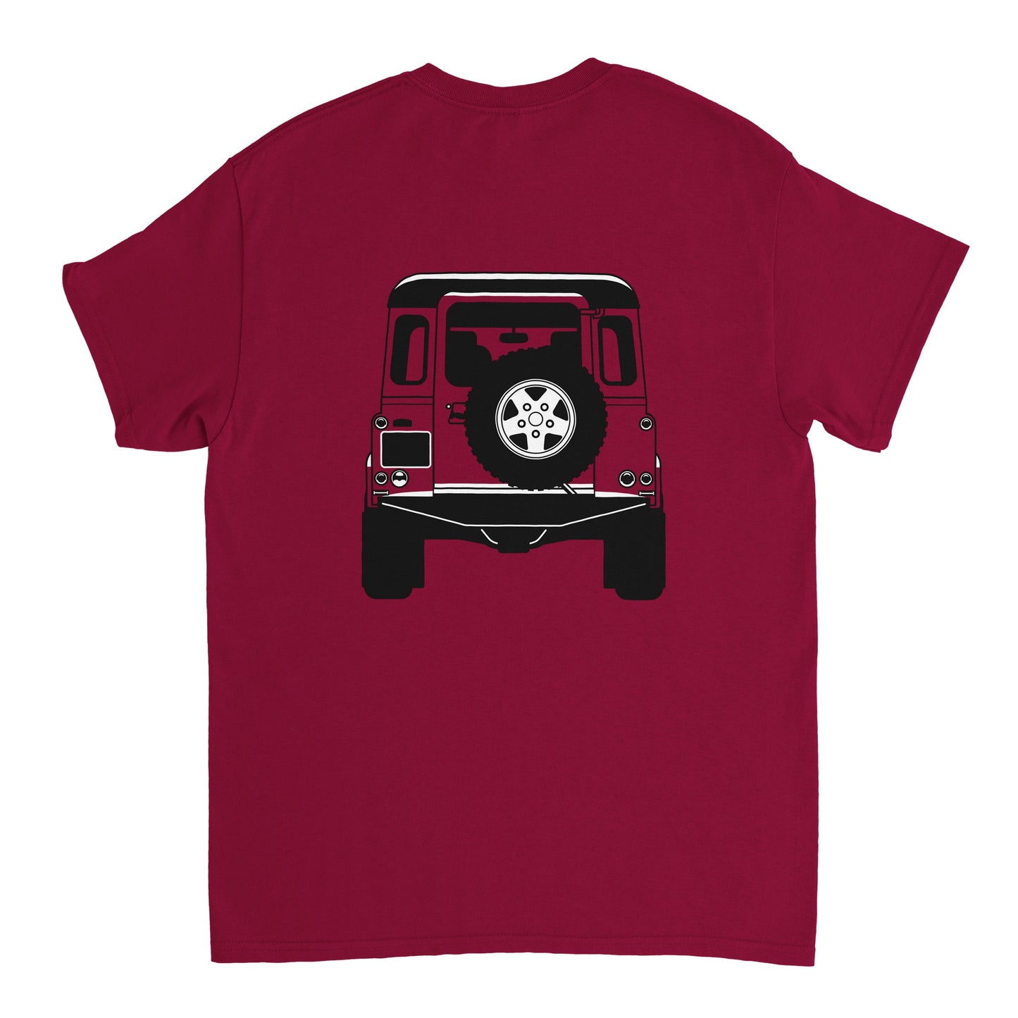 Land Rover Defender Front & Back View Super Cool T-Shirt