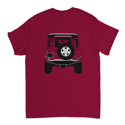 Land Rover Defender Front & Back View Super Cool T-Shirt