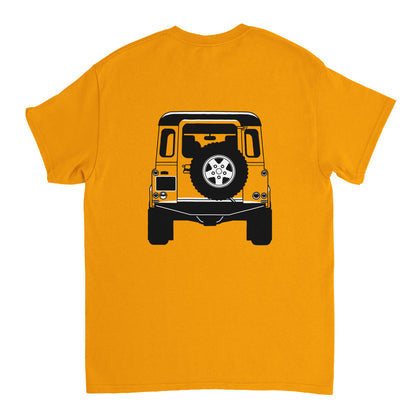 Land Rover Defender Front & Back View Super Cool T-Shirt