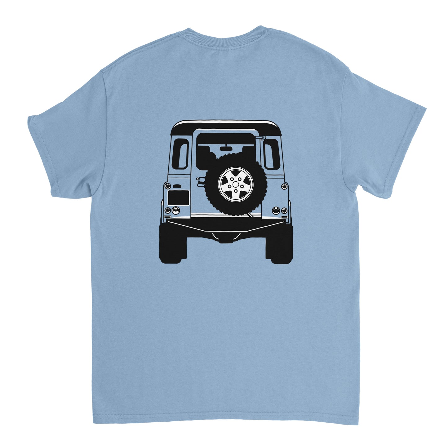 Land Rover Defender Front & Back View Super Cool T-Shirt