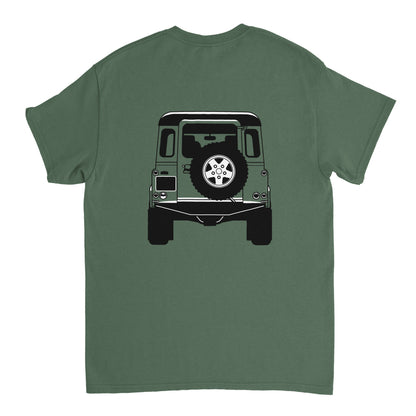 Land Rover Defender Front & Back View Super Cool T-Shirt