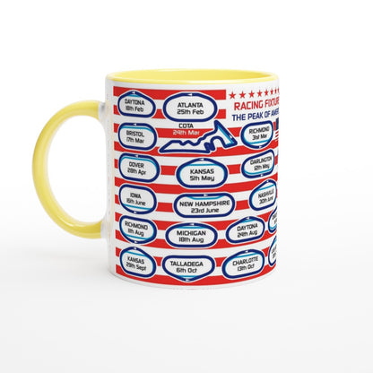 Nascar Stock Car Racing 2024 Fixtures Mug