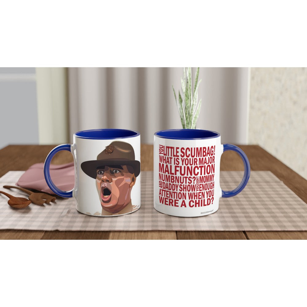 Full Metal Jacket Movie Mug - Gunnery Sergeant Hartman Quote Mug