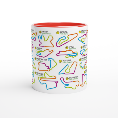 2027 MotoGP Circuit Calendar Mug