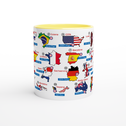 Fabio Quartararo MotoGP 2026 Season Fixtures Racing Calendar Mug