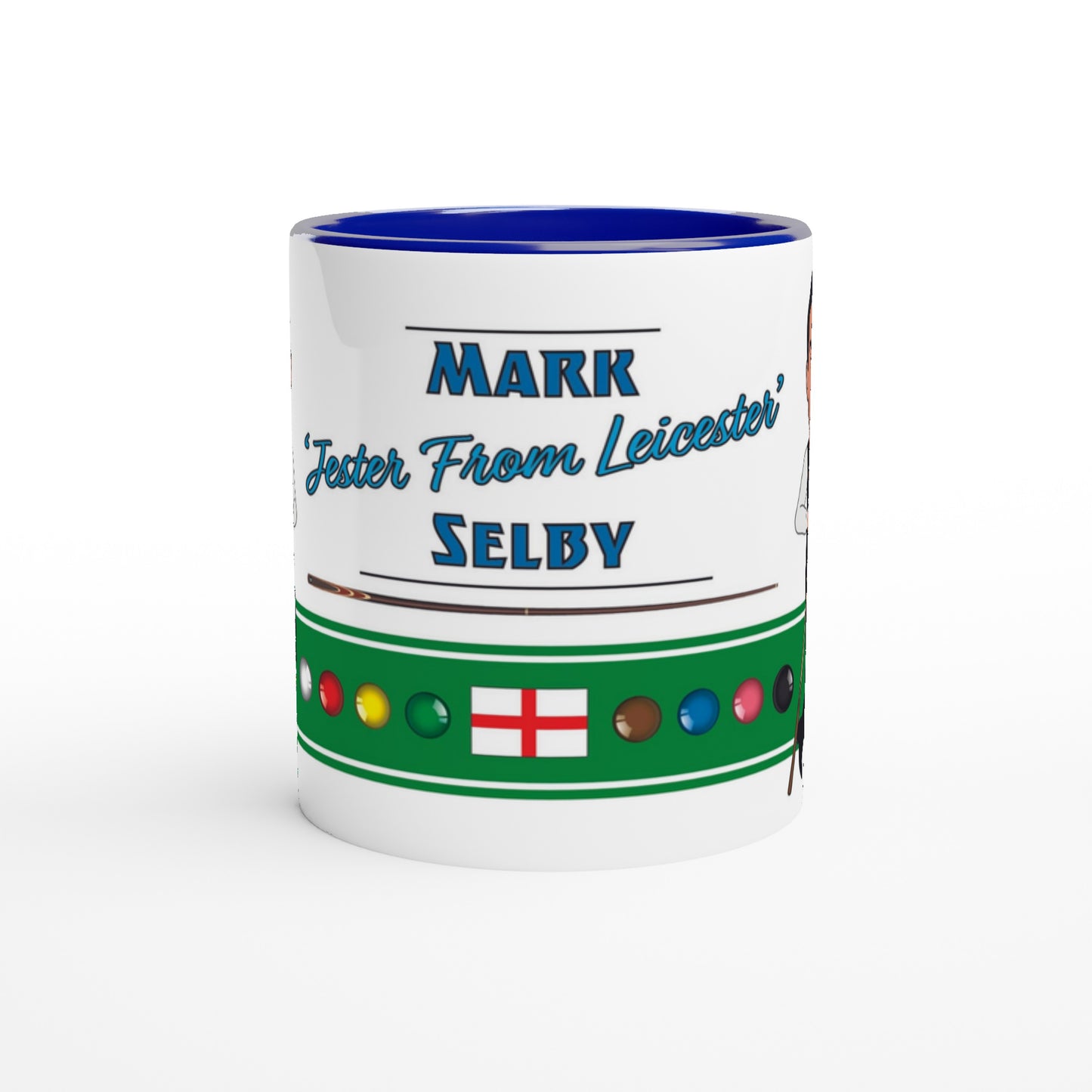 Mark Selby Top 20 Snooker Legend Cartoon Mug