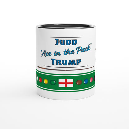 Judd Trump Top 20 Snooker Legends Cartoon Mug