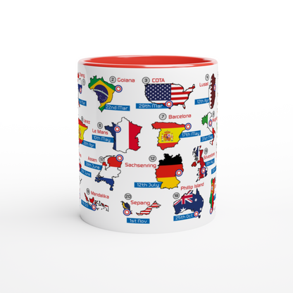 Luca Marini MotoGP 2026 Season Fixtures Racing Calendar Mug