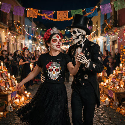 Day of the Dead 'Air' Women's Slim Fit T-Shirt