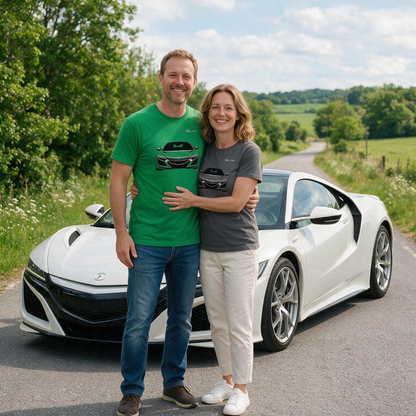 Acura NSX Front View High Quality T-Shirt