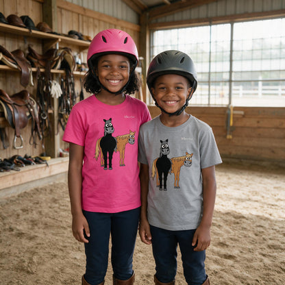 Children's Happy Horses T-Shirt from the Farm Yard Collection