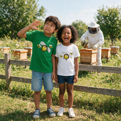 Childrens' Busy Bee T-Shirt from the Farm Yard Collection