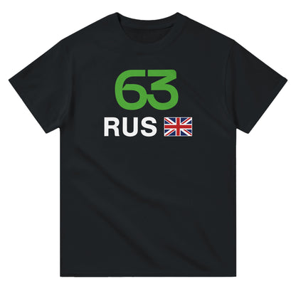 George Russell 2025 Race Calendar Formula 1 F1 T-Shirt