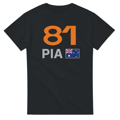 Oscar Piastri 2025 Race Calendar Formula 1 F1 T-Shirt