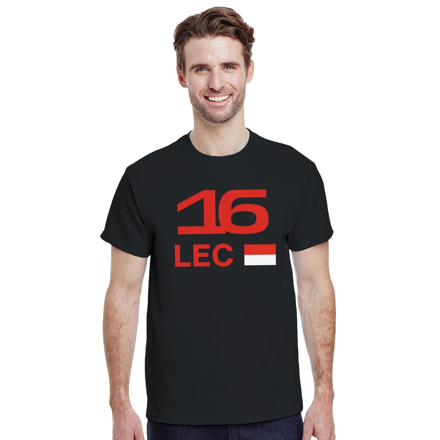 Charles Leclerc 2025 Race Calendar Formula 1 F1 T-Shirt