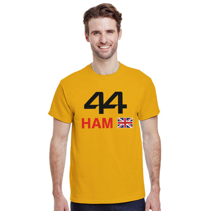 Lewis Hamilton 2025 Race Calendar Formula 1 F1 T-Shirt