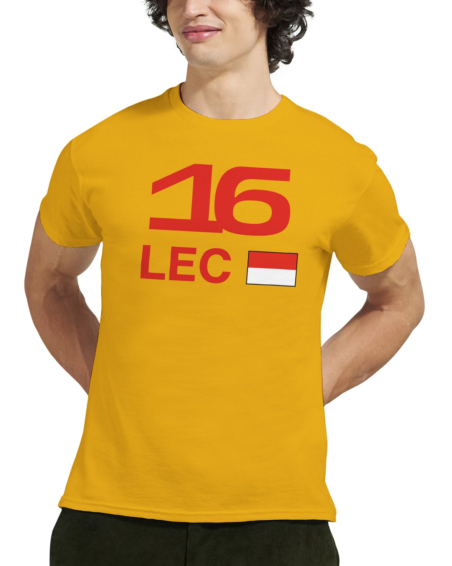 Charles Leclerc 2025 Race Calendar Formula 1 F1 T-Shirt