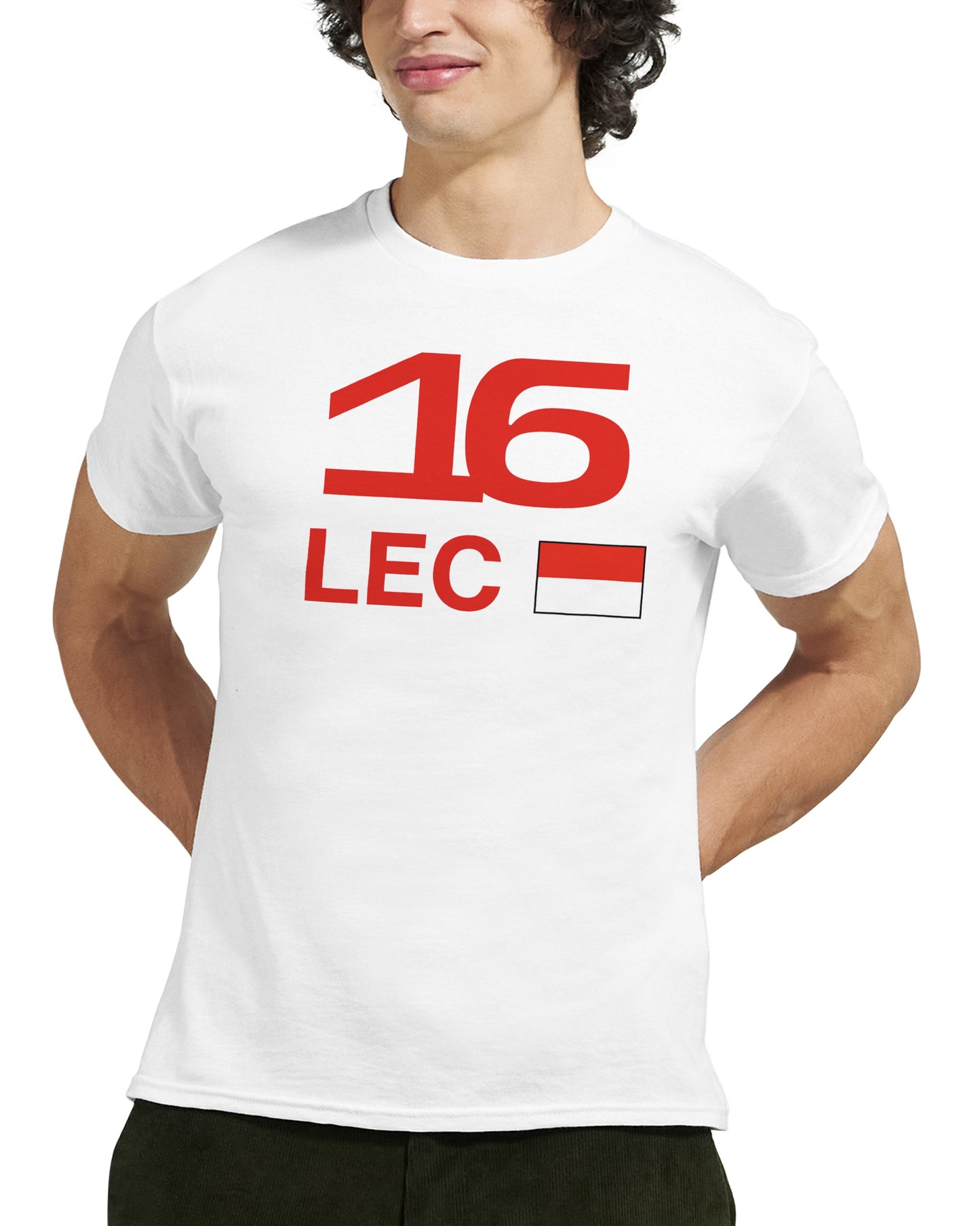 Charles Leclerc 2025 Race Calendar Formula 1 F1 T-Shirt