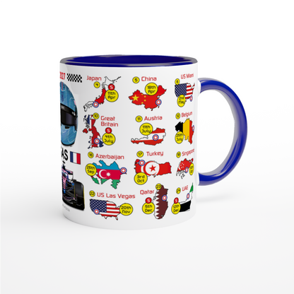 Pierre Gasly 2027 Formula 1 Season Fixtures Mug