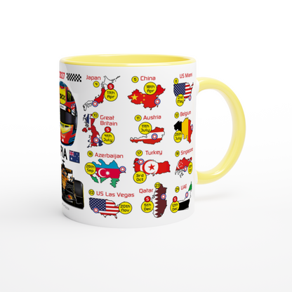 Oscar Piastri 2027 Formula 1 Season Fixtures Mug