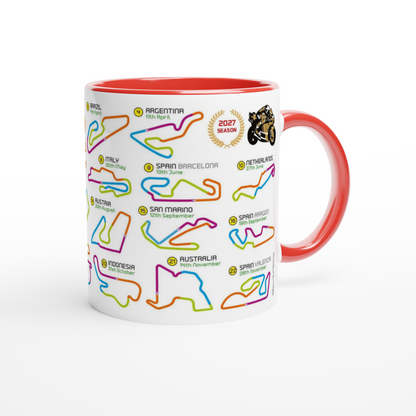 2027 MotoGP Circuit Calendar Mug