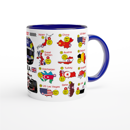 Oliver Bearman 2027 Formula 1 Season Fixtures Mug